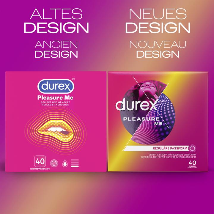 Image du produit Durex Pleasure Me (40 pcs)