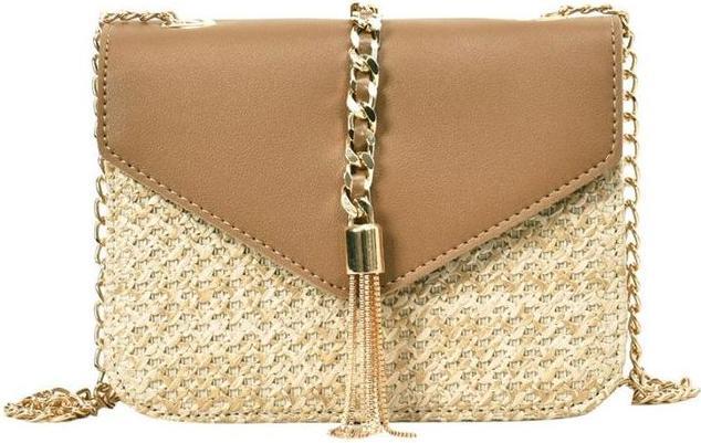Immagine prodotto MU Style Borsa a tracolla in paglia