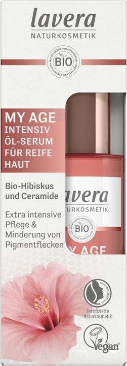 Produktbild Laverana MY AGE Intensiv Öl-Serum Hibiskus & Ceramide (30 ml, Gesichtsöl)