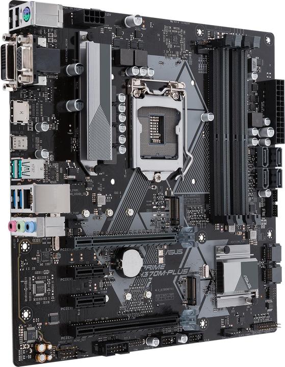 Produktbild ASUS Prime H370M-Plus (LGA 1151, Intel H370, mATX)