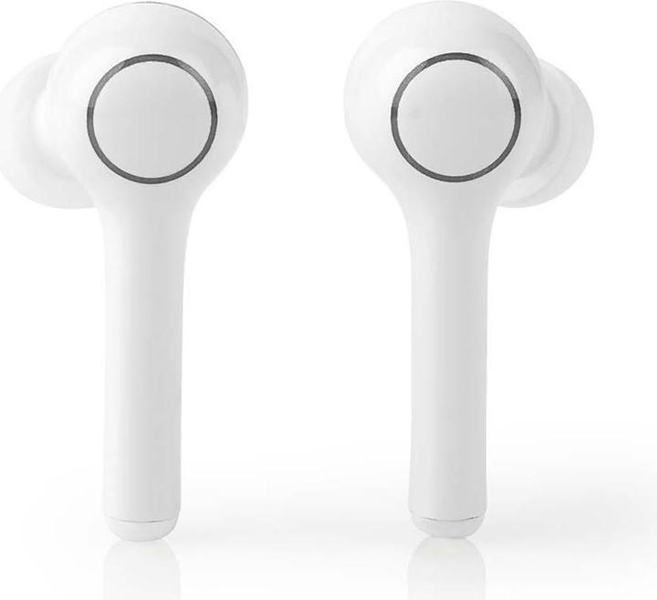 Produktbild Nedis Talk/Music 6h, 18h mit Ladeschale HPBT5055BK, white (6 h, Kabellos)