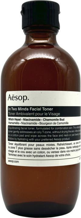 Actual product image Aesop In Two Minds Facial Toner (Tonic water, 200 ml)