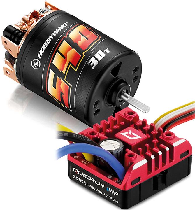 Produktbild Hobbywing Quicrun Brushed WP1080 Combo 540 30 Turn
