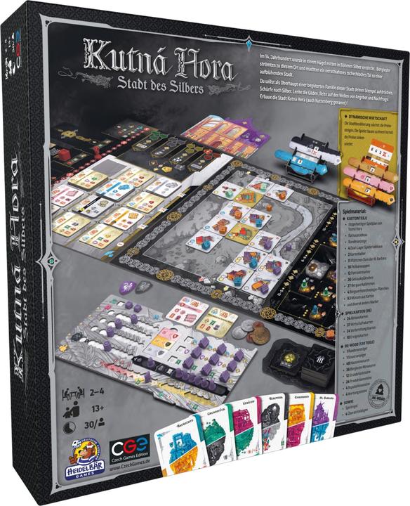 Image du produit Czech games edition CZ122 - Kutn Hora : La ville de l'argent (Allemand)