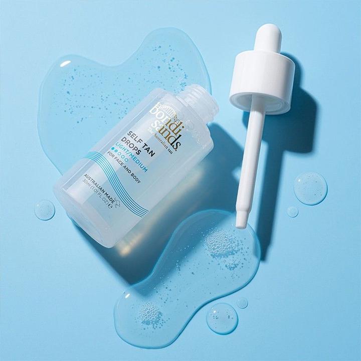 Produktbild Bondi Sands Face Drops - Face Drops Light/Medium (Selbstbräunungsschaum, 30 ml)