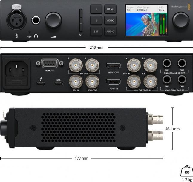 Immagine prodotto Blackmagic Ultrastudio Mini 4K (Mac, Windows)