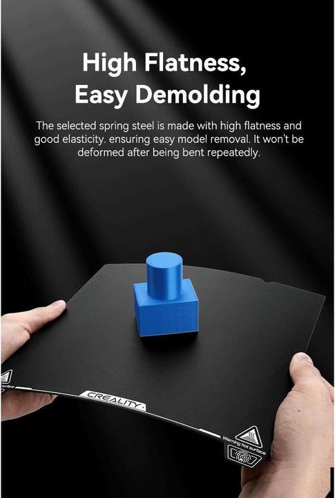 Actual product image Creality Print platform Epoxy resin print plate 310 x 315 mm
