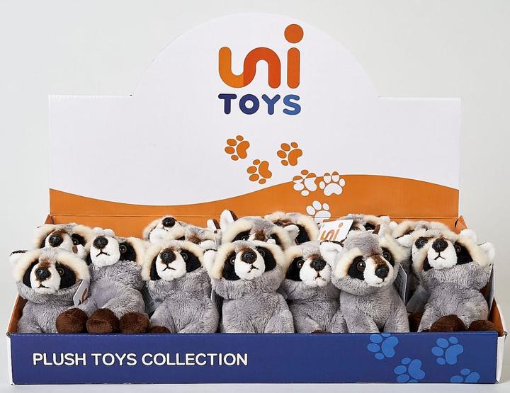 Produktbild Unitoys Plüsch Waschbär 14cm (14 cm)