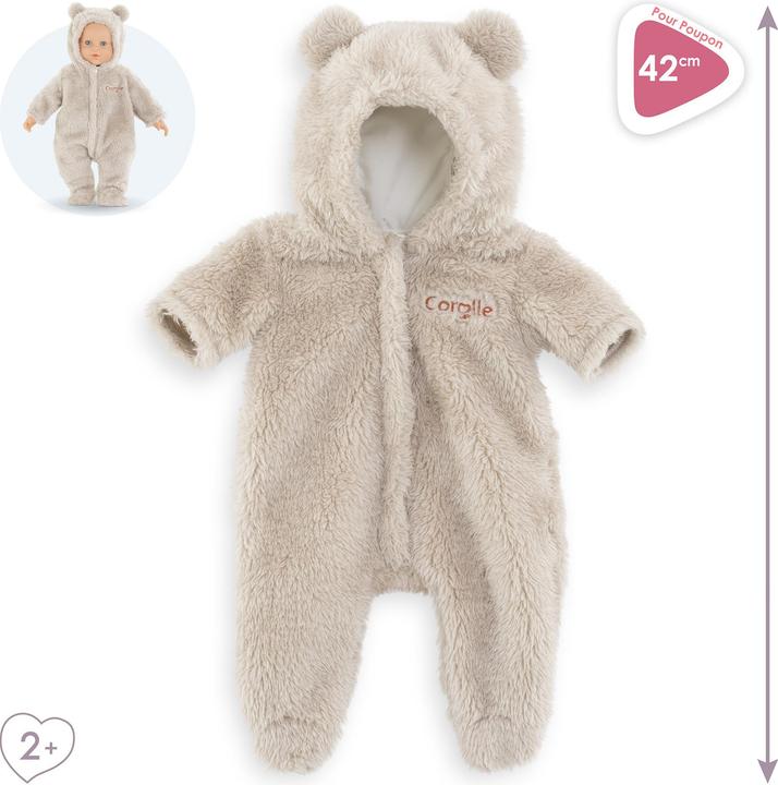 Actual product image Corolle MGP snowsuit, teddy