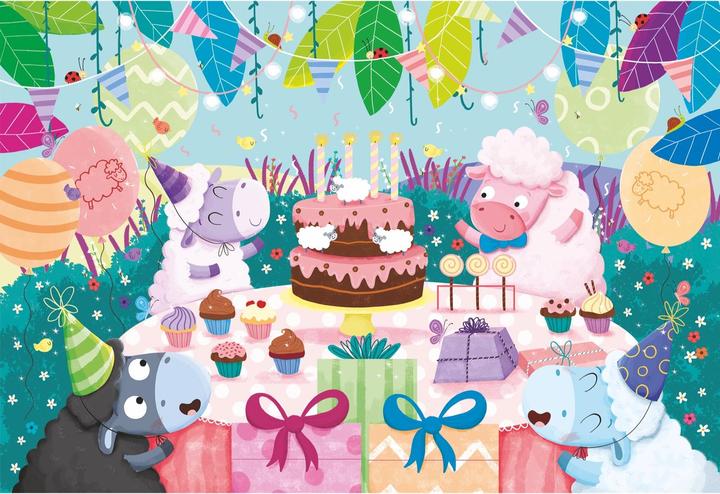 Produktbild Ludattica 48 Piece Puzzle - Giant Puzzle: Happy birthday (48 Teile)