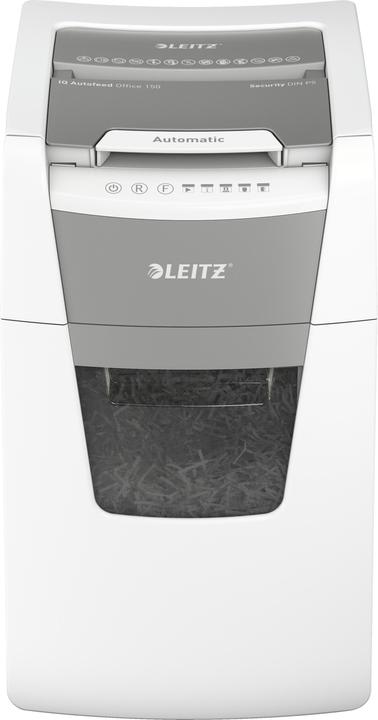 Produktbild Leitz Aktenvernichter IQ Autofeed Office 150 Mikroschnitt 2 x 15 mm 44 l Blattanzahl (max.): Sicherheit (Microschnitt)
