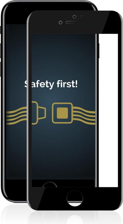 Produktbild Savvies Full-Screen Displayschutz Panzerglas Schutzglas (1 Stück, Apple iPhone 7)