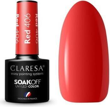 Produktbild Claresa 406 Red UV Nail Polish 5ml (UV-Gel Lack)