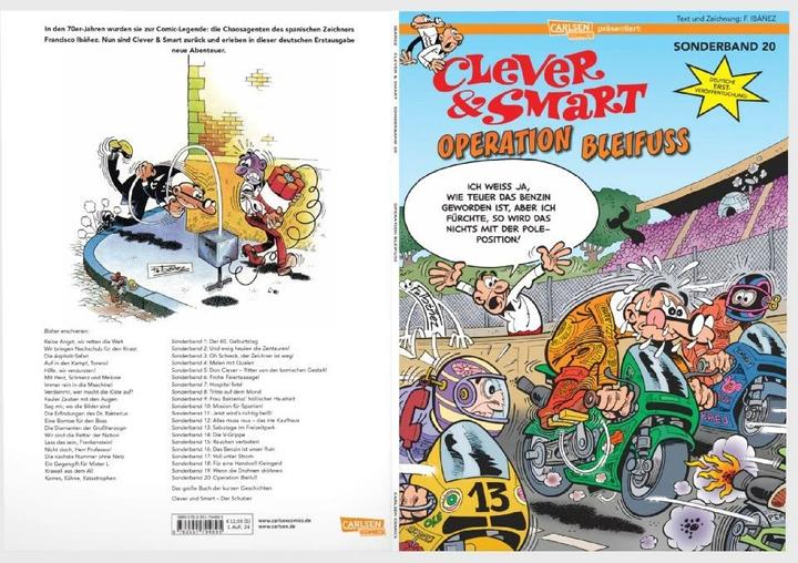 Produktbild Clever und Smart Sonderband 20: Operation Bleifuss (Deutsch, Francisco Ibáñez, 2024)