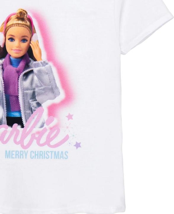 Produktbild Barbie TShirt Mädchen weihnachtliches Design (104)