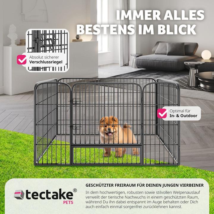 Actual product image tectake Puppy Playpen