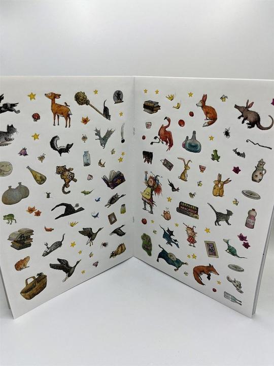 Produktbild Frida, die kleine Waldhexe. Glitzersticker-Spass. Gestalte Fridas zauberhaften Hexenwald