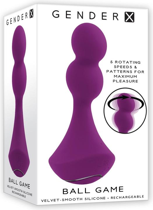 Actual product image Gender X Evolved Ball Game Rotierender Vibrator