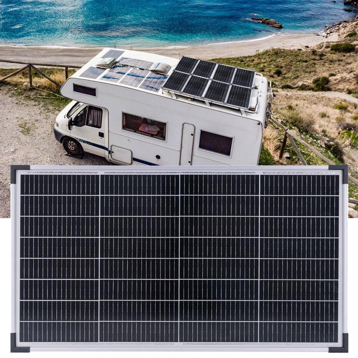 Produktbild Casativo Mobiles Solarpanel mit monokristallinen Zellen, 60 Watt, IP60 Watt, IP65 (60 W, 4.12 kg)