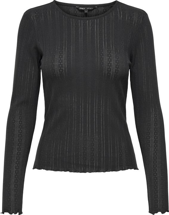 Only Normal geschnitten Rundhals Top Top (XS)