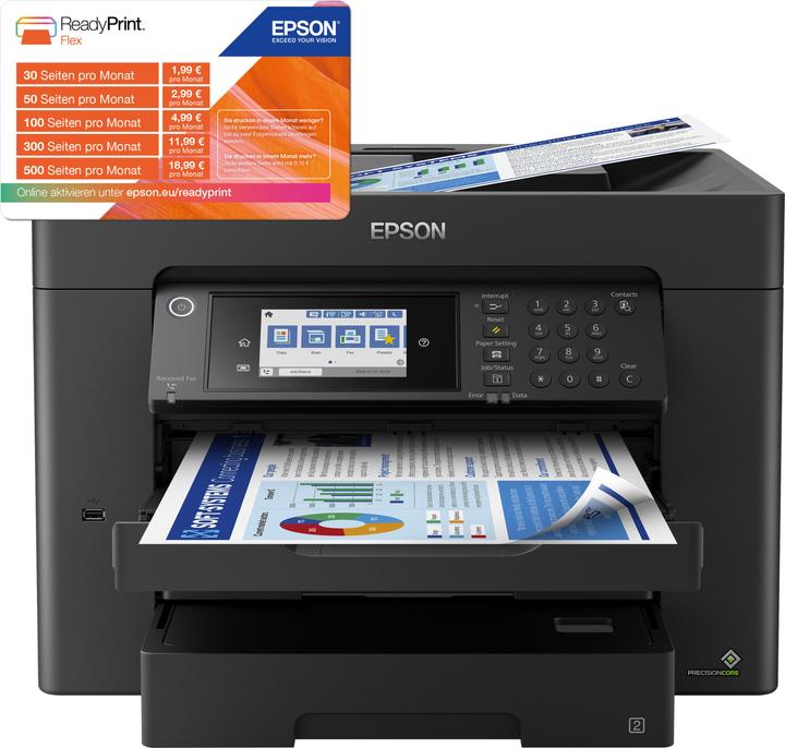 Epson WorkForce WF-7840DTWF (Inktpatroon, Kleur)