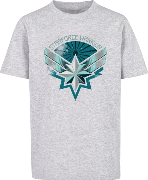 Actual product image Absolute Cult Kids Captain Marvel - Starforce Warrior Basic T-Shirt - 135477 (122, 128)