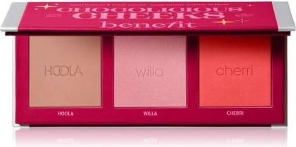 BeneFit Cosmetics Benefit - Chocolicious Cheeks Palette (Cherry red, Neutral pink, Matt brown, Bronzer)