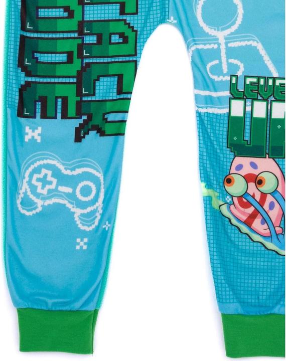 Actual product image Spongebob Squarepants Childrens/Kids Attack Mode Sleepsuit (116)