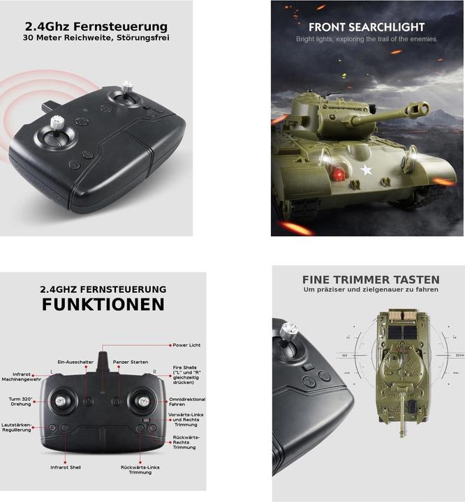 Image du produit Es-toys RC Tank Battle Set 2 pièces