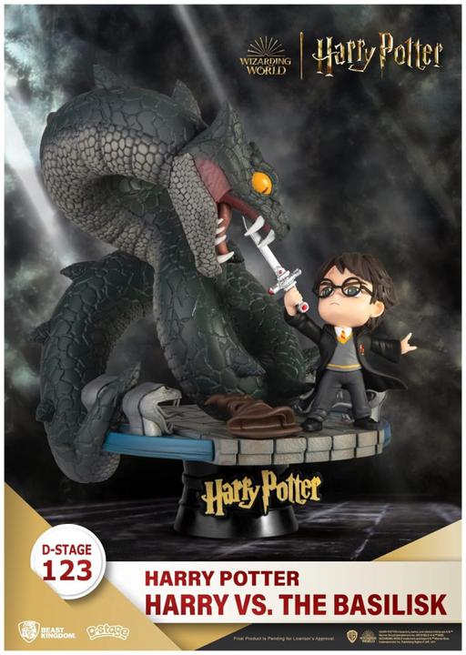 Produktbild Beast Kingdom ST D-Stage Harry Potter VS Basilisk 16cm