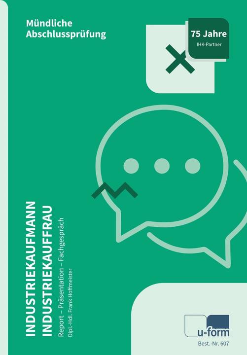 Produktbild Industriekaufmann/Industriekauffrau (Deutsch, Frank Hoffmeister, 2023)