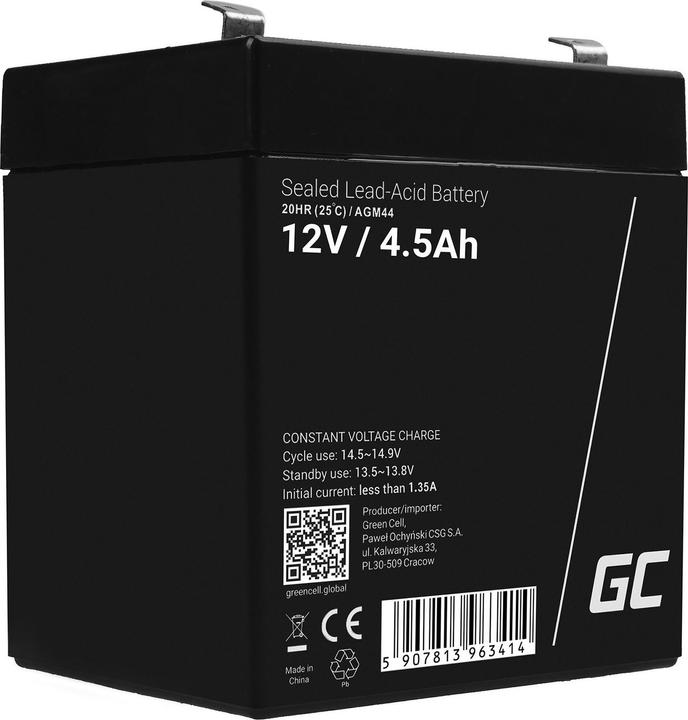 Immagine prodotto GreenCell AGM44 (12 V, 4.50 Ah)