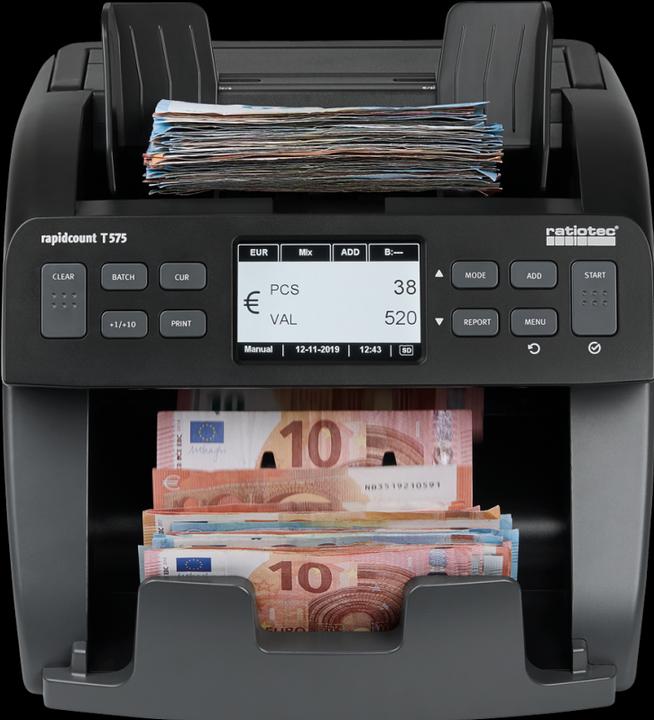 Produktbild ratiotec rapidcount T 575 (Geldscheinzähler)