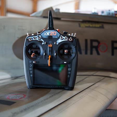 Actual product image Spektrum iX20 20 channel solo transmitter