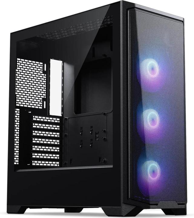Actual product image Phanteks PC-Gehäuse Eclipse G370A RGB Schwarz, Unterstützte (mATX, ATX, Mini-ITX, E-ATX, SSI EEB)