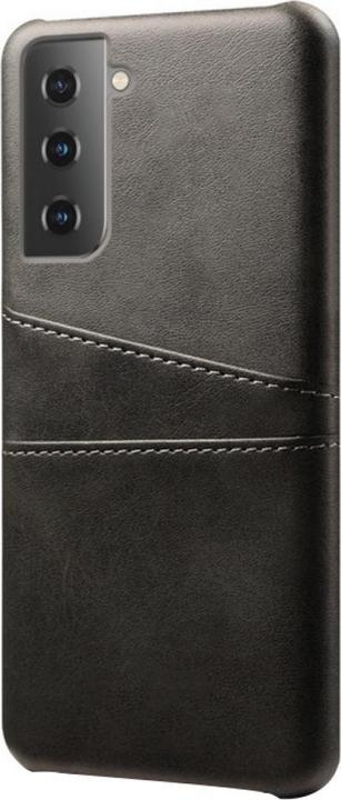Actual product image Screenguard Samsung Galaxy S21 CardCaddy Leather Backcase with Card Pockets (Samsung Galaxy S21+)