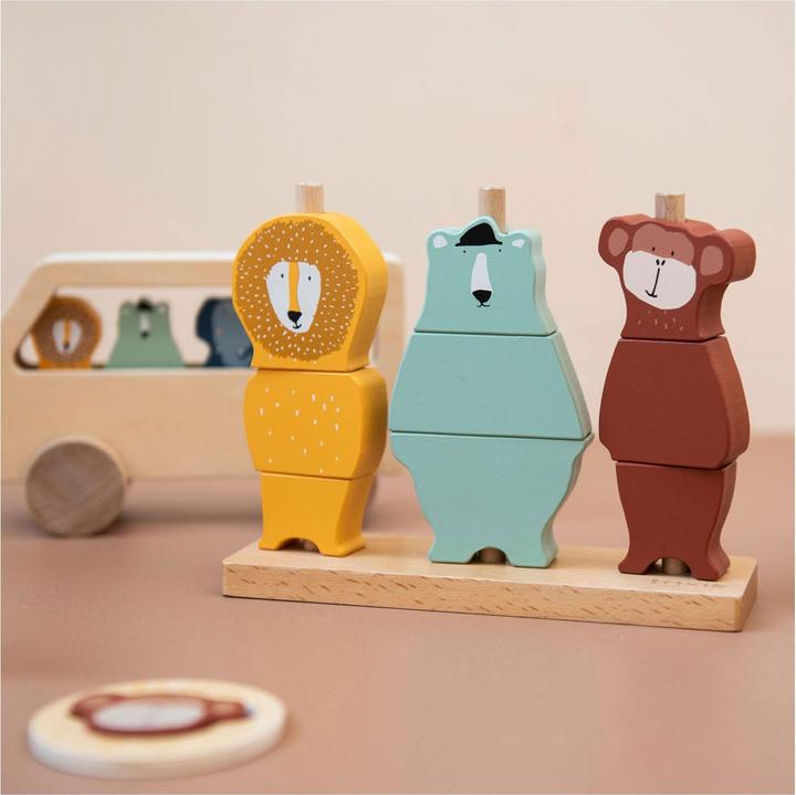 Produktbild Trixie Baby Holzstapelpuzzle Tiere