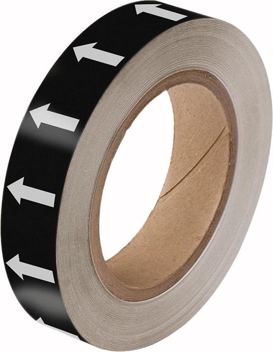 Immagine prodotto Brady Nastro adesivo con frecce direzionali, 25 mm x 33 m, nero/bianco