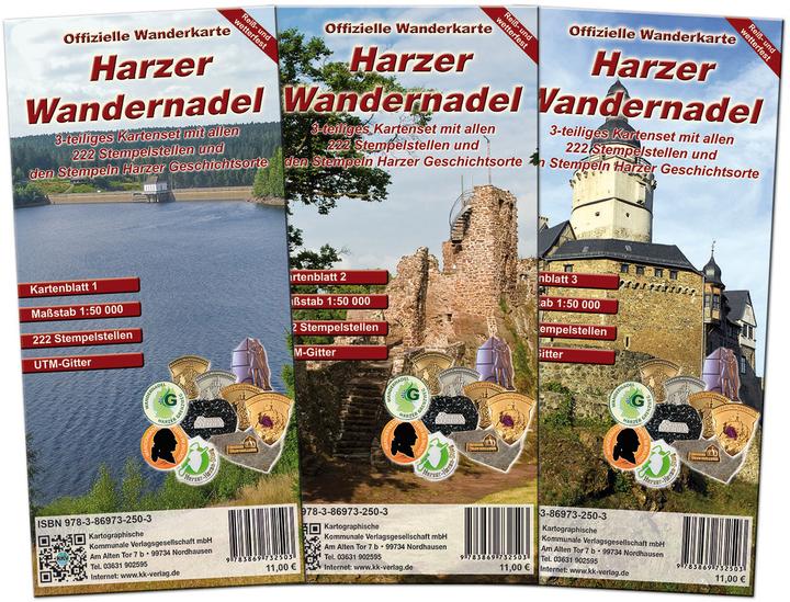 Actual product image Harz Hiking Pin