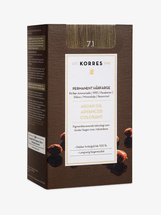 Produktbild Korres Argan Oil Hair Color (7.1 mittelblond asch)