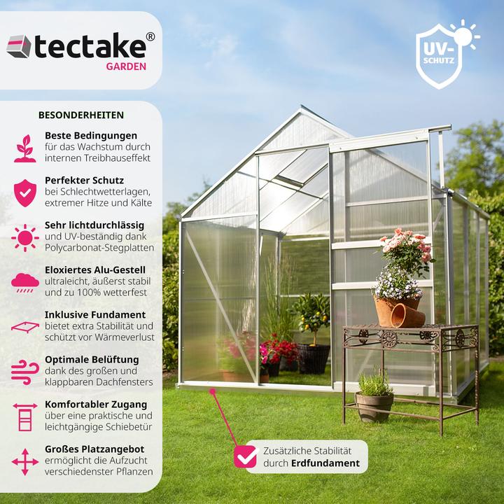 Image du produit tectake Serre de Jardin