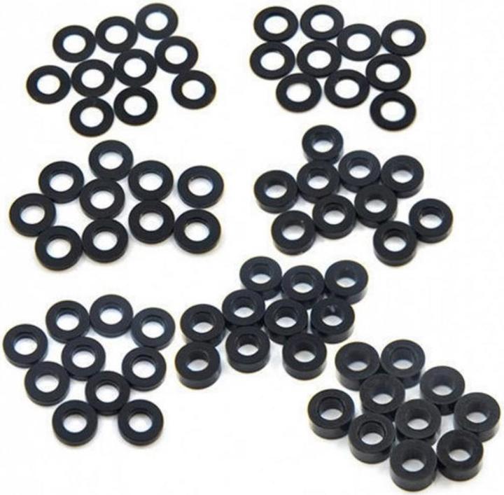 Produktbild OEM Alu Distanzhalter Set M3, Schwarz