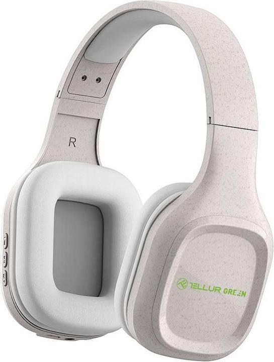 Immagine prodotto Tellur Cuffie Over-Ear Bluetooth verdi Pulse Crema pieghevole (8 h, Cablato)
