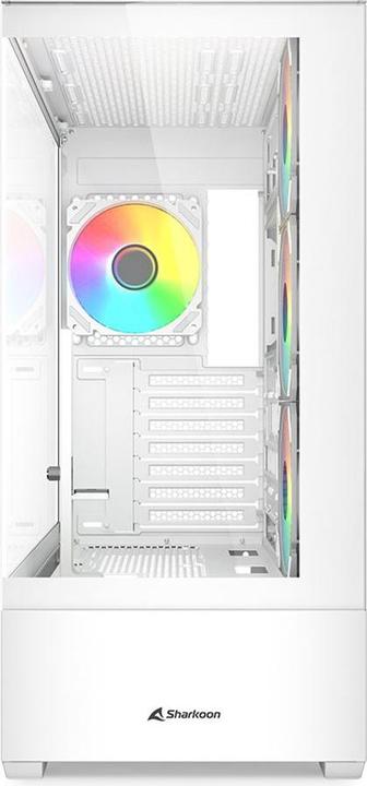 Image du produit Sharkoon AK6 RGB White ATX (blanc) (mATX, Mini-ATX, ATX)