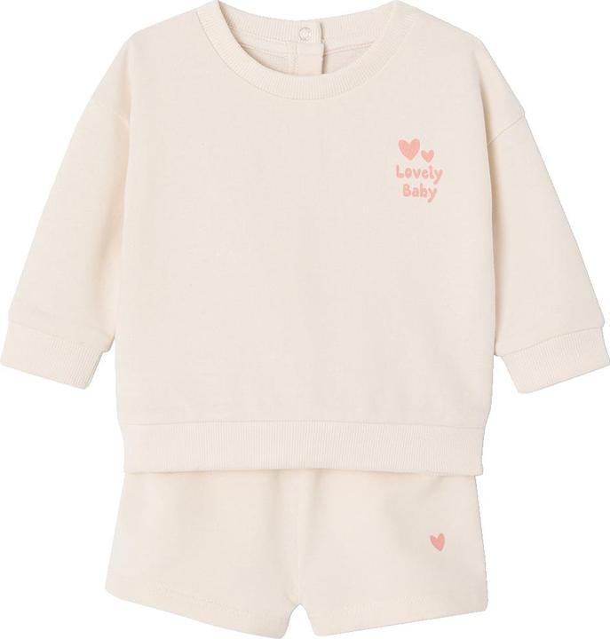 Actual product image Vertbaudet Baby-Set: Sweatshirt & Shorts mit Recycling-Polyester (62)