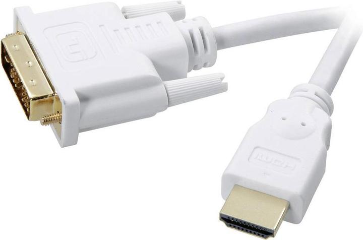 SpeaKa Professional DVI — HDMI (Typ A) (2 m, DVI, HDMI)