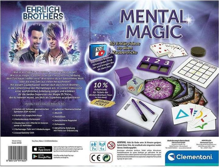 Actual product image Clementoni Ehrlich Brothers: Mental Magic