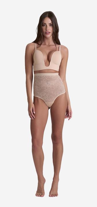 Immagine prodotto Bye Bra Shapingslip Lacy High Waist Shaping Thong (M, Confezione singola)