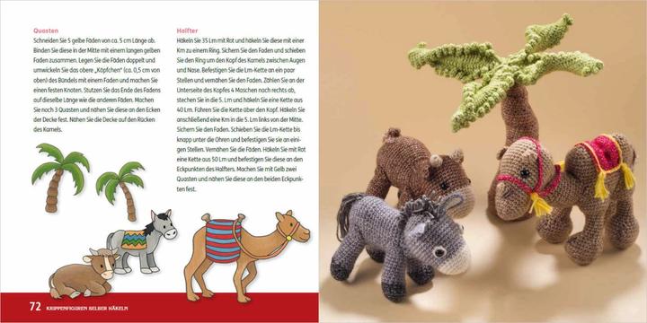 Produktbild Krippenfiguren selber häkeln (Deutsch, Christel Krukkert, Janine Malz, Gerhard Witteveen, 2022)