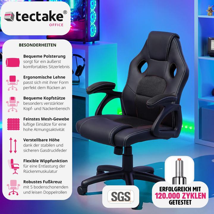 Actual product image tectake Racing Mike